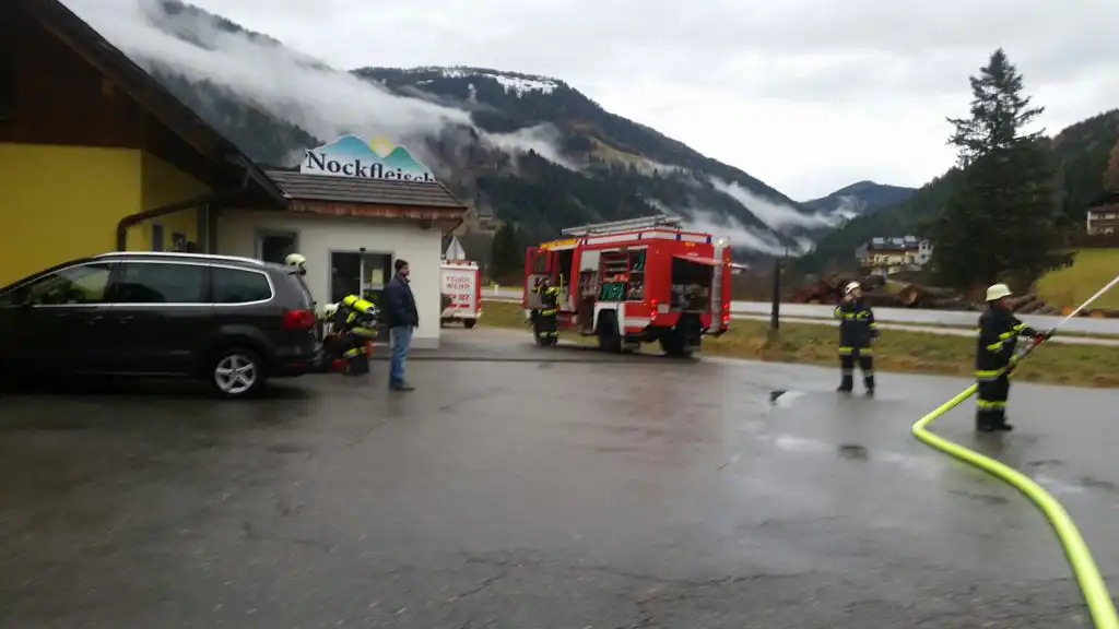 Atemschutzübung bei Nockfleisch