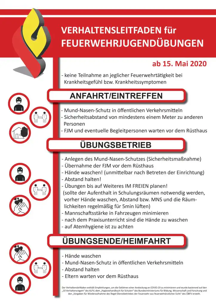 Übungsbetrieb darf wieder aufgenommen werden