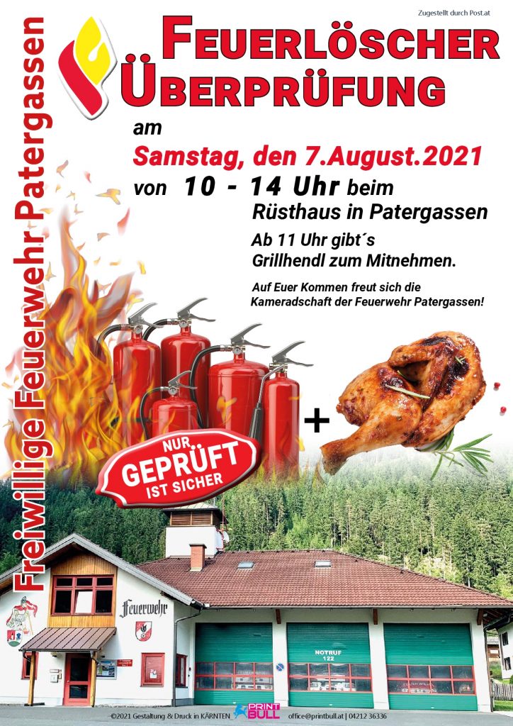 Feuerlöscherüberprüfung