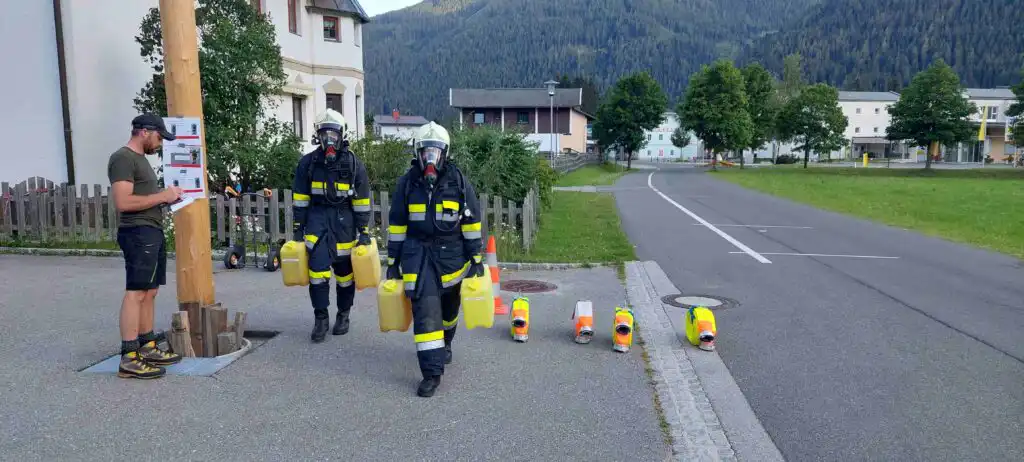 Atemschutzübung am 06.07.2022