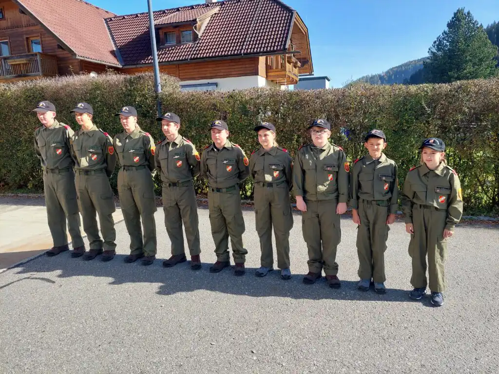 Wissensüberprüfung der Feuerwehrjugend am 30.10.2022 in Sirnitz
