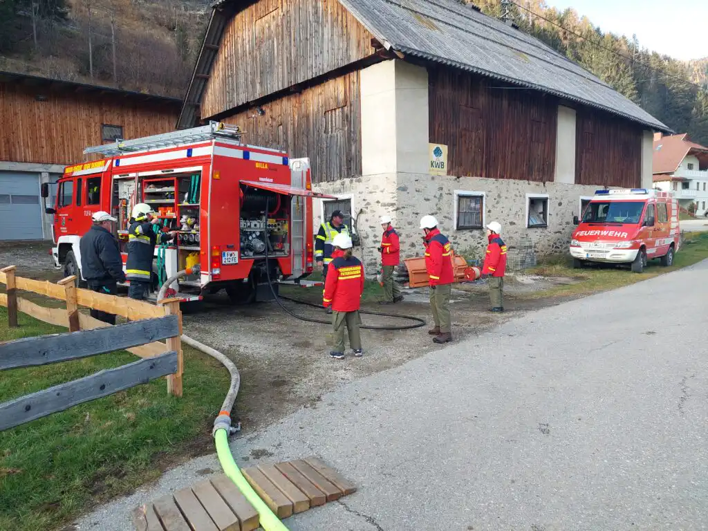 Herbstübung der Feuerwehrjugend Patergassen
