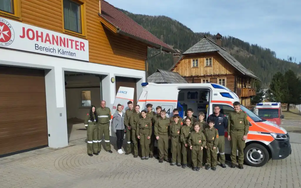 Besuch bei der Johanniter Unfallhilfe Patergassen