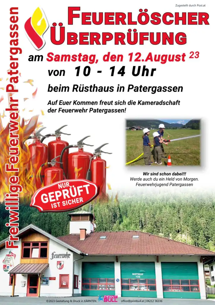 Feuerlöscherüberprüfung