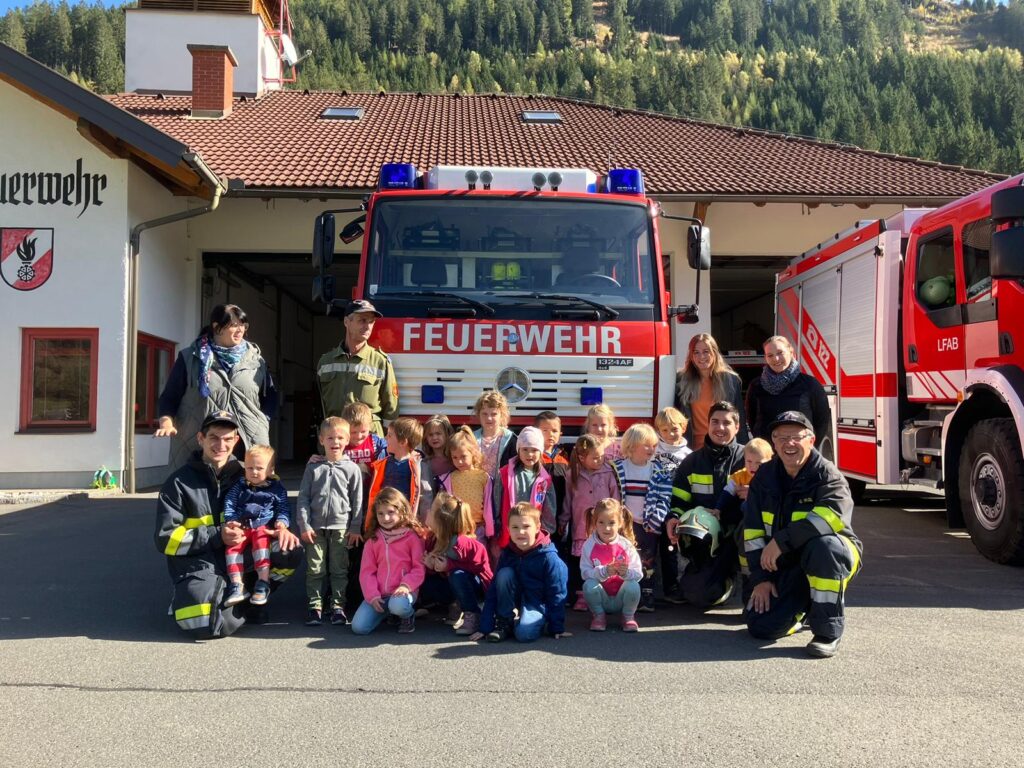 Besuch vom Kindergarten Patergassen