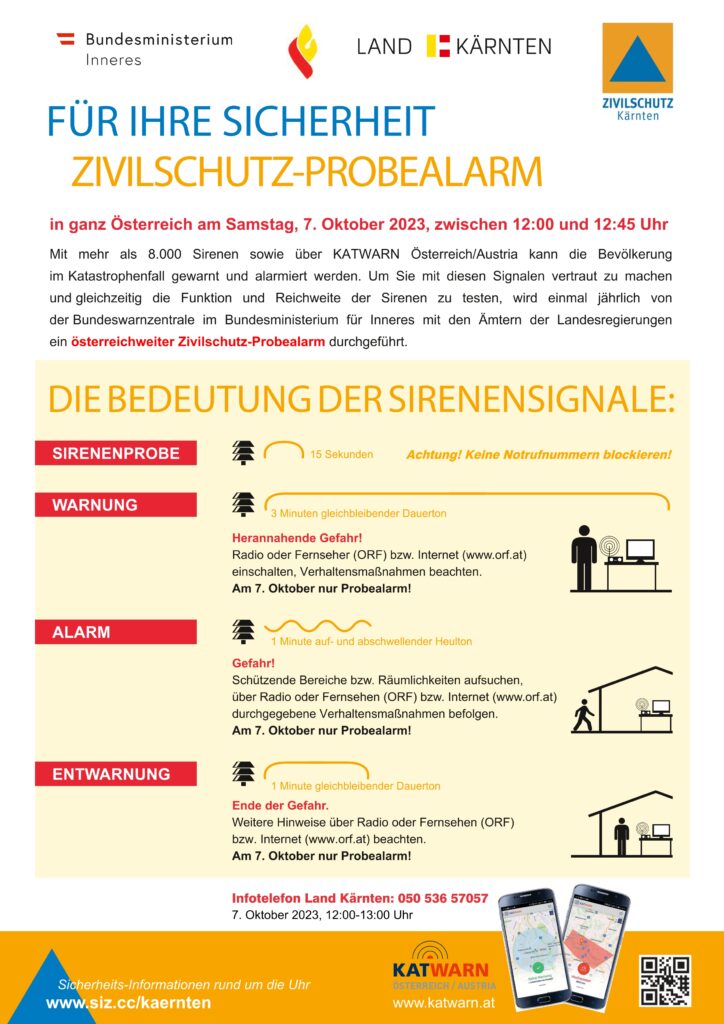 ZIVILSCHUTZ-PROBEALARM