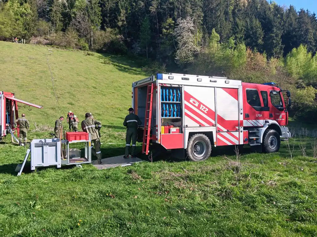 Übung des KAT- ZUG IV St.Veit an der Glan/Feldkirchen