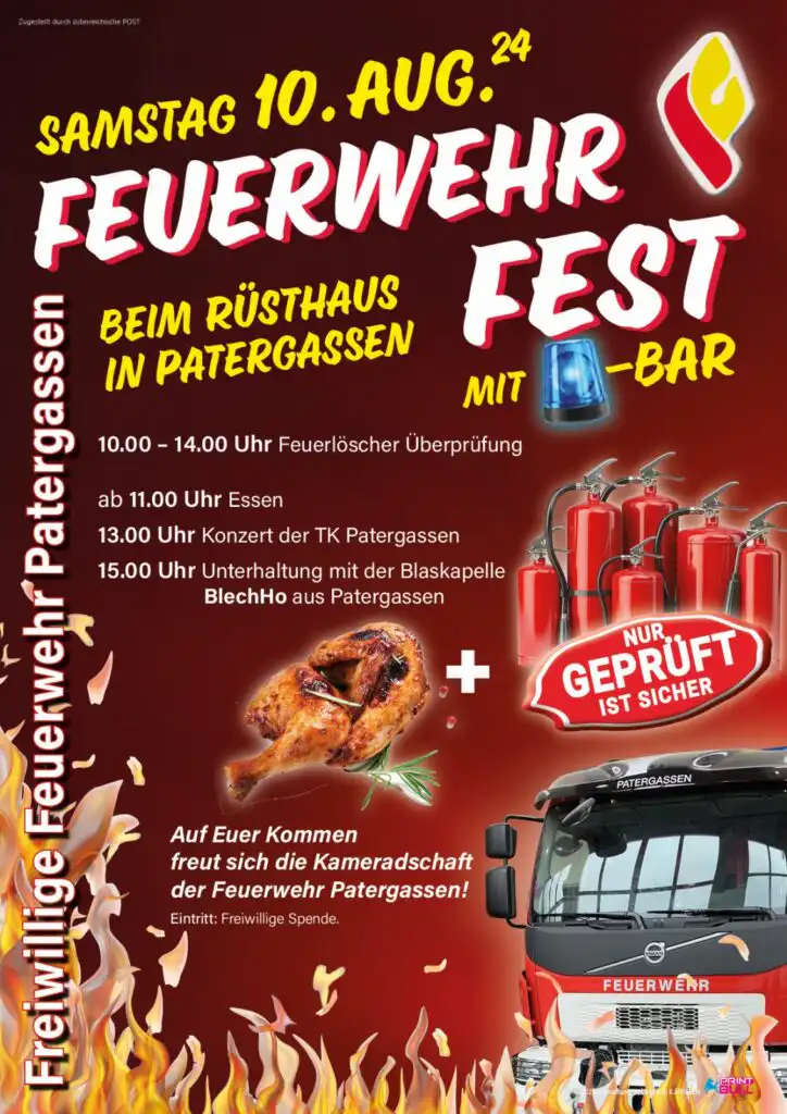 Feuerwehrfest am 10.08.2024