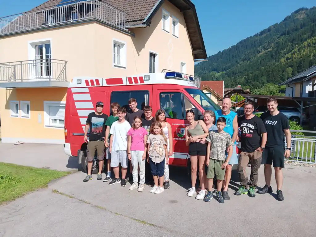 Zelten mit der Feuerwehrjugend Patergassen 2024