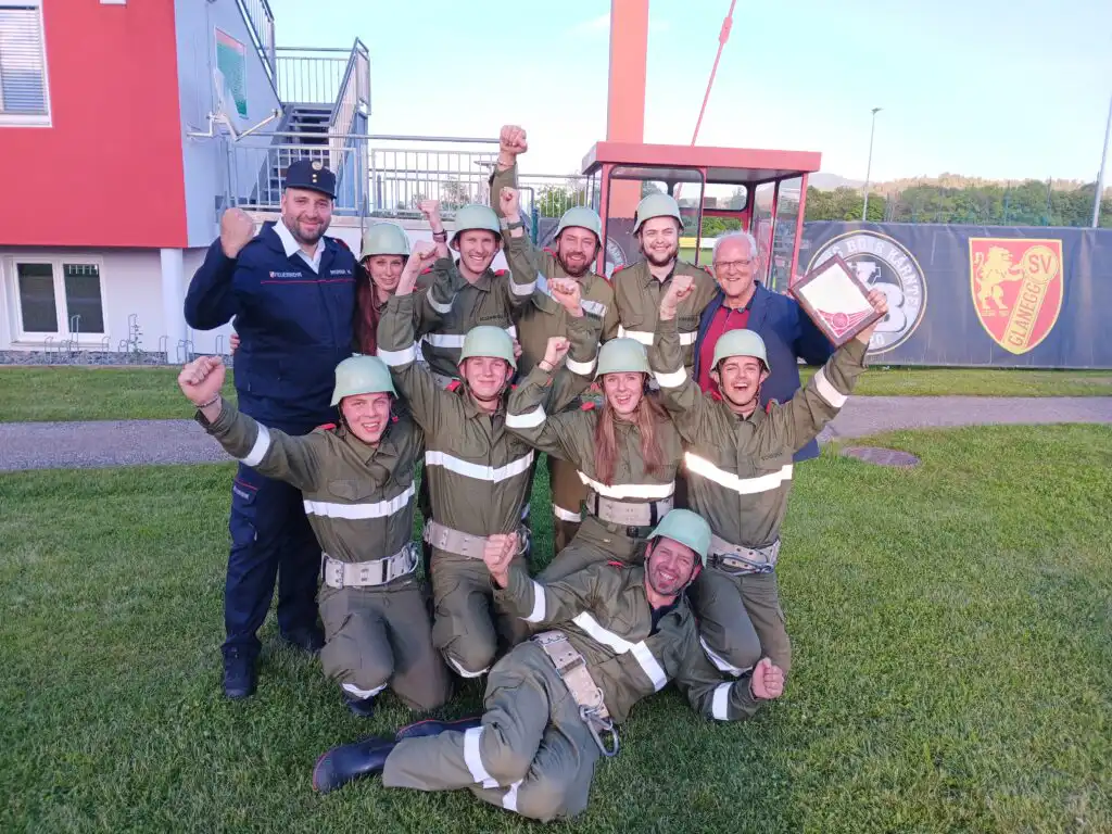 Bezirksleistungsbewerb der Feuerwehren in Glanegg/Maria Feicht