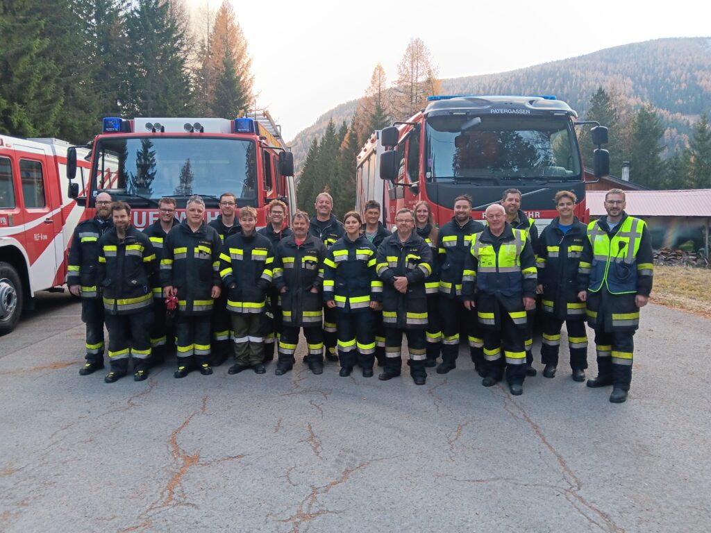 Gemeinsame Übung mit der Freiwilligen Feuerwehr Ebene Reichenau